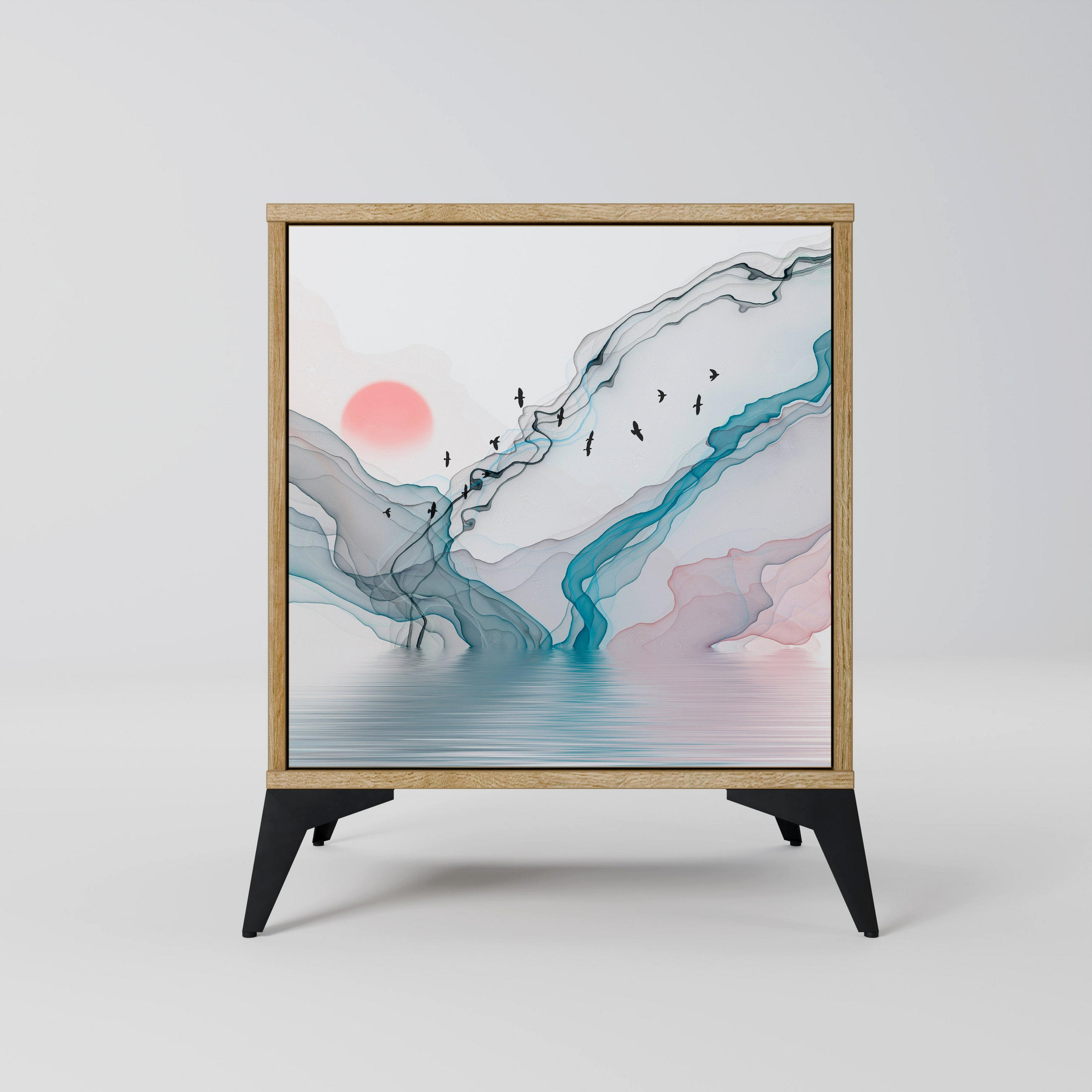 SpaceRebels Sideboard Eiche 57.5x70.5x42 cm