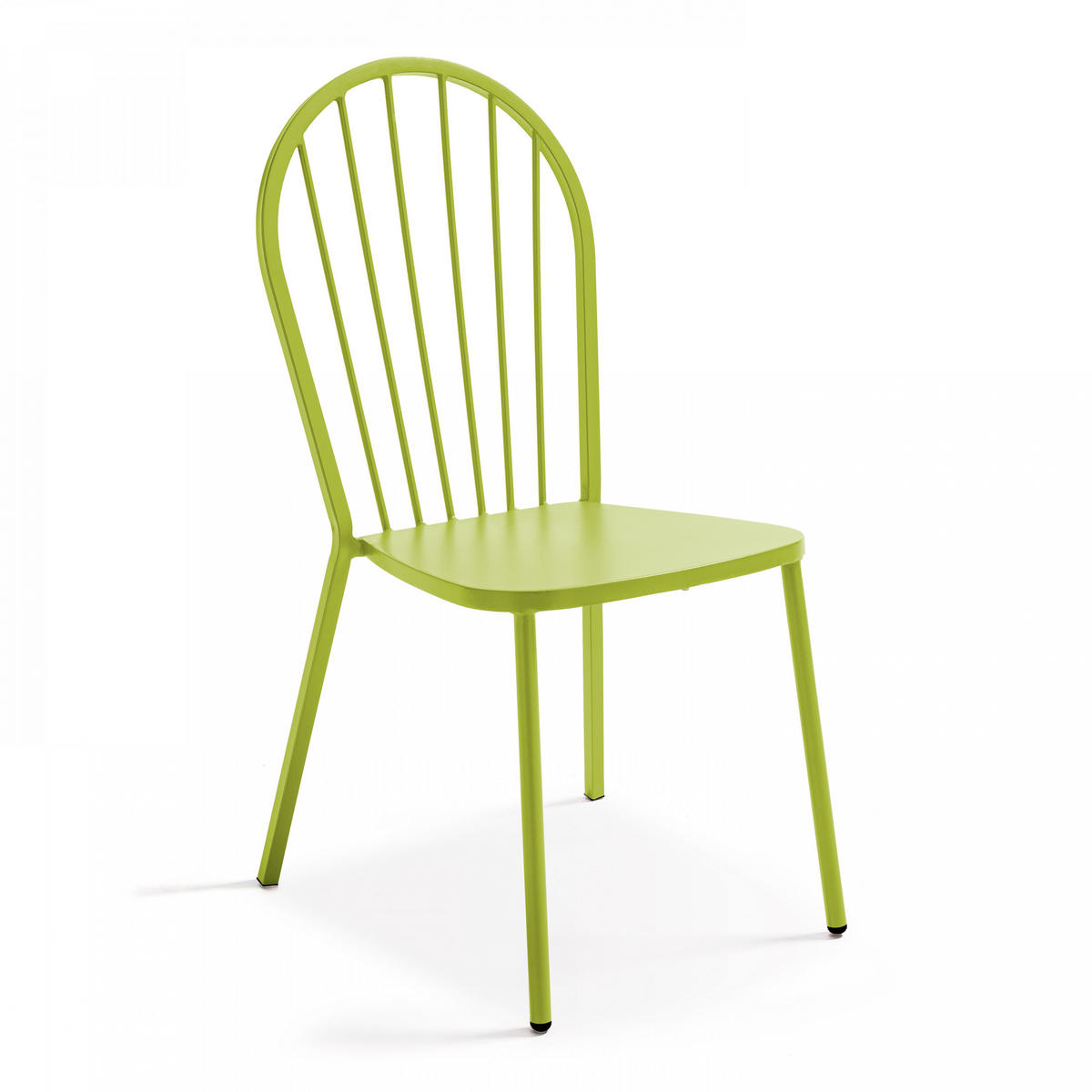 GARTENSTUHL, Grün - Grün, Metall (57/94/53cm) - Oviala