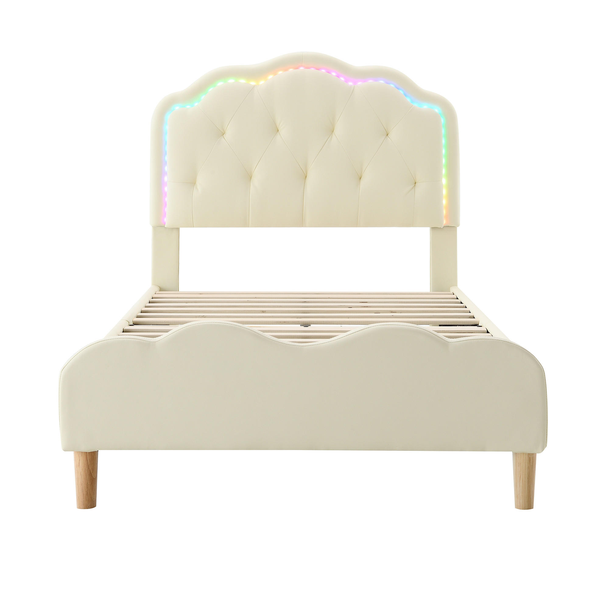 XXXLutz Polsterbett Beige