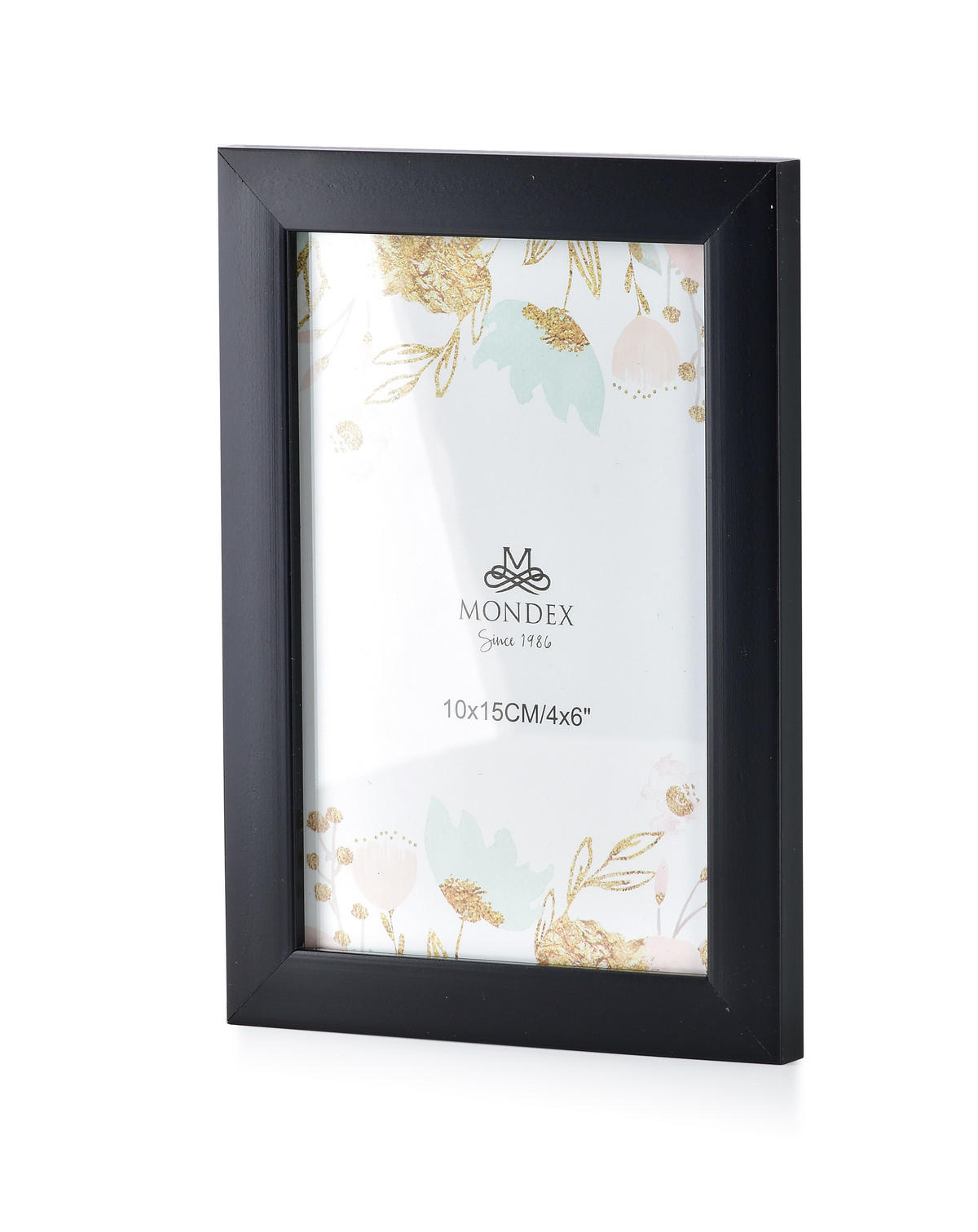 BILDERRAHMEN Adi Schwarz 17/12/1 cm Kunstoff - Schwarz, Kunststoff (12/1/17cm) - Mondex