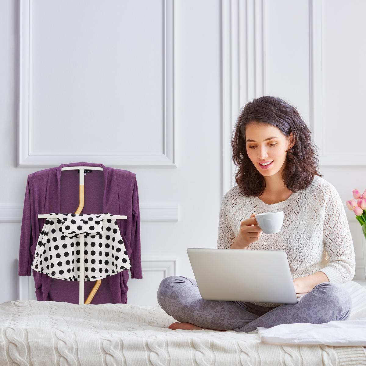 HERRENDIENER - Multicolor, Holzwerkstoff/Metall (48/107/20cm) - Relaxdays