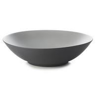 BUFFETSCHALE, EQUINOXE, GROSS 33,5 cm Pfeffer - Hellgrau, Keramik (33.5/9/33.5cm) - Revol Porcelaine France