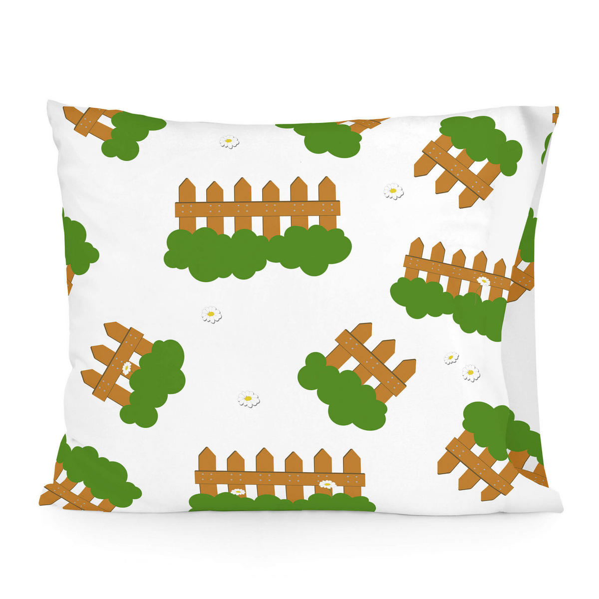 KISSENBEZUG piggys 80x80 cm mehrfarbig - Multicolor, Textil (80/80cm) - Happy Friday