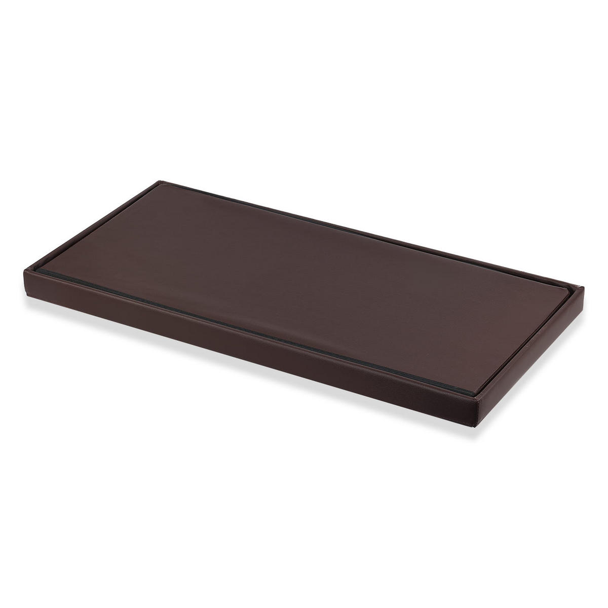 SITZBOX Ravello XXL mit Knöpfen Braun Ökoleder - Braun, Textil (80/40/40cm) - Komodee