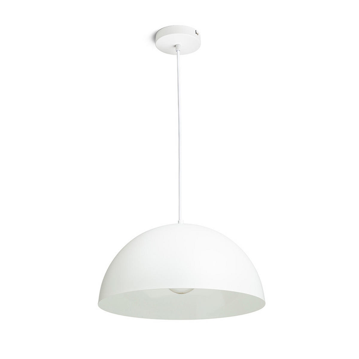 PENDELLEUCHTE GLADYS 40 Weiß 30 W - Weiß, Metall (30/30/120cm) - Rendl