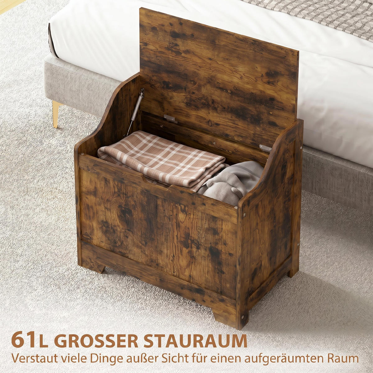MEHRZWECKSCHRANK Rostfarben 38.0/56.5/56.0 cm - Rostfarben, Holzwerkstoff (56.5/56/38cm)