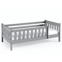 KINDERBETT Holzbett LUMBE - Grau, Holz (80/160cm) - KONSIMO®