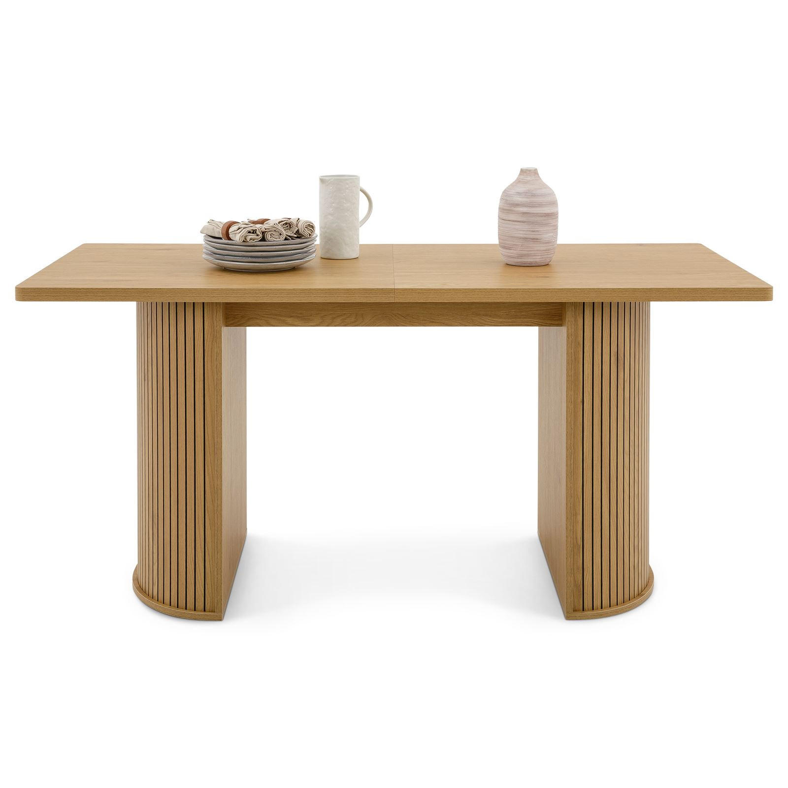 ESSTISCH GUARDA - Wildeiche, Holzwerkstoff (75/160/75cm) - IDIMEX