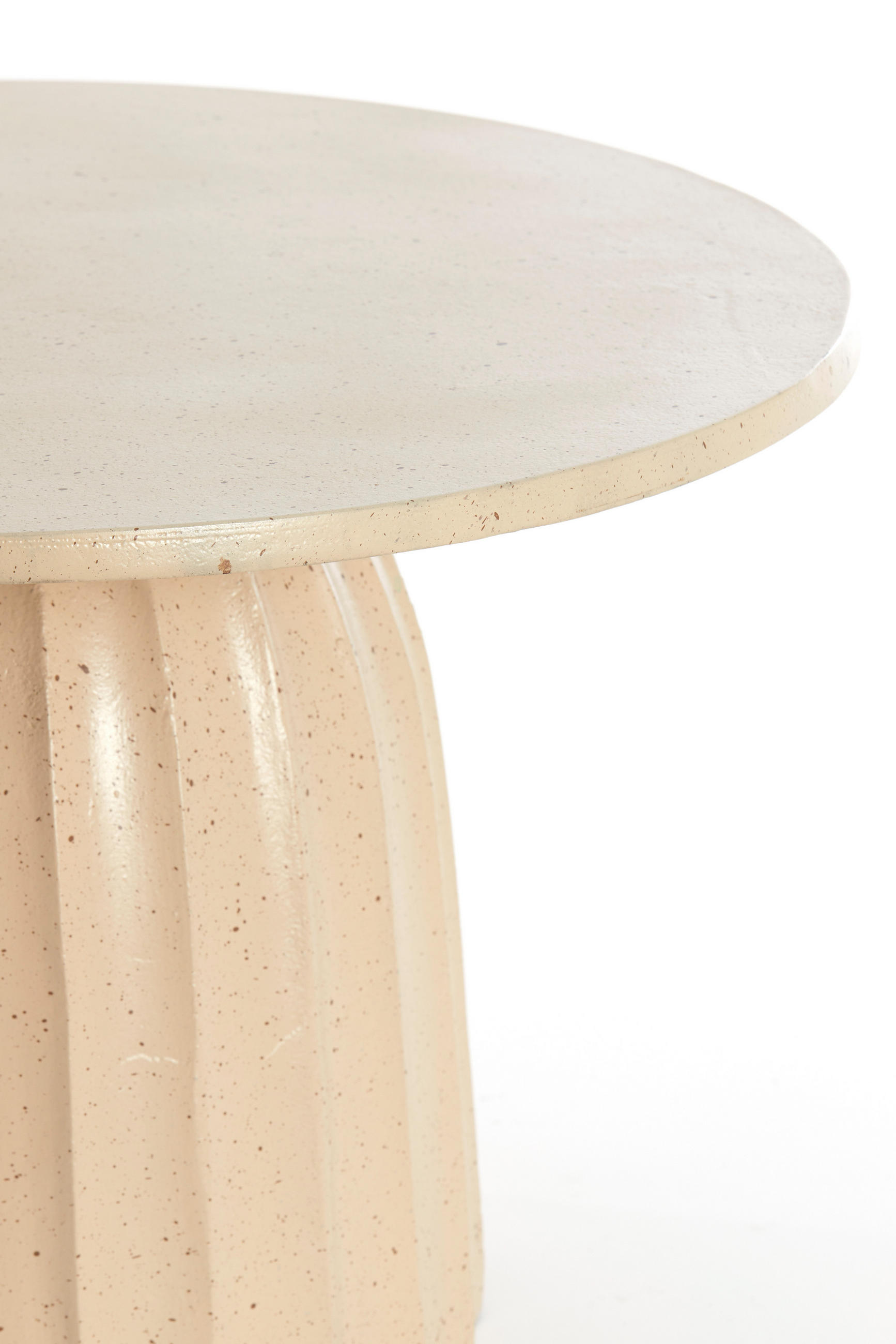 BEISTELLTISCH Veglia Braun Ø60/38 cm - Braun, Metall (60/60/38cm) - Light & Living