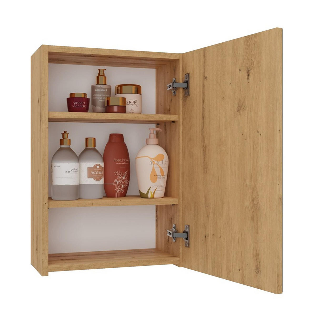 ZÁVĚSNÁ SKŘÍŇKA se zrcadlem Artisan 40/60/22 - dub artisan, kompozitní dřevo (40/60/22cm) - RAUMHIRSCH FURNITURE