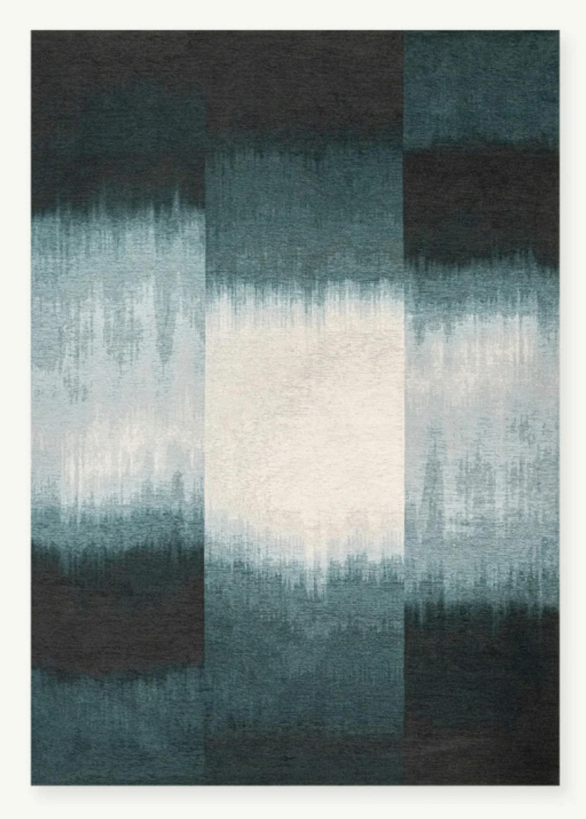 TEPPICH modern Flachgewebe NAGOYA Blau 140x200 cm Blau 140 x 200 cm - Blau, Textil (140/200cm) - Novatrend