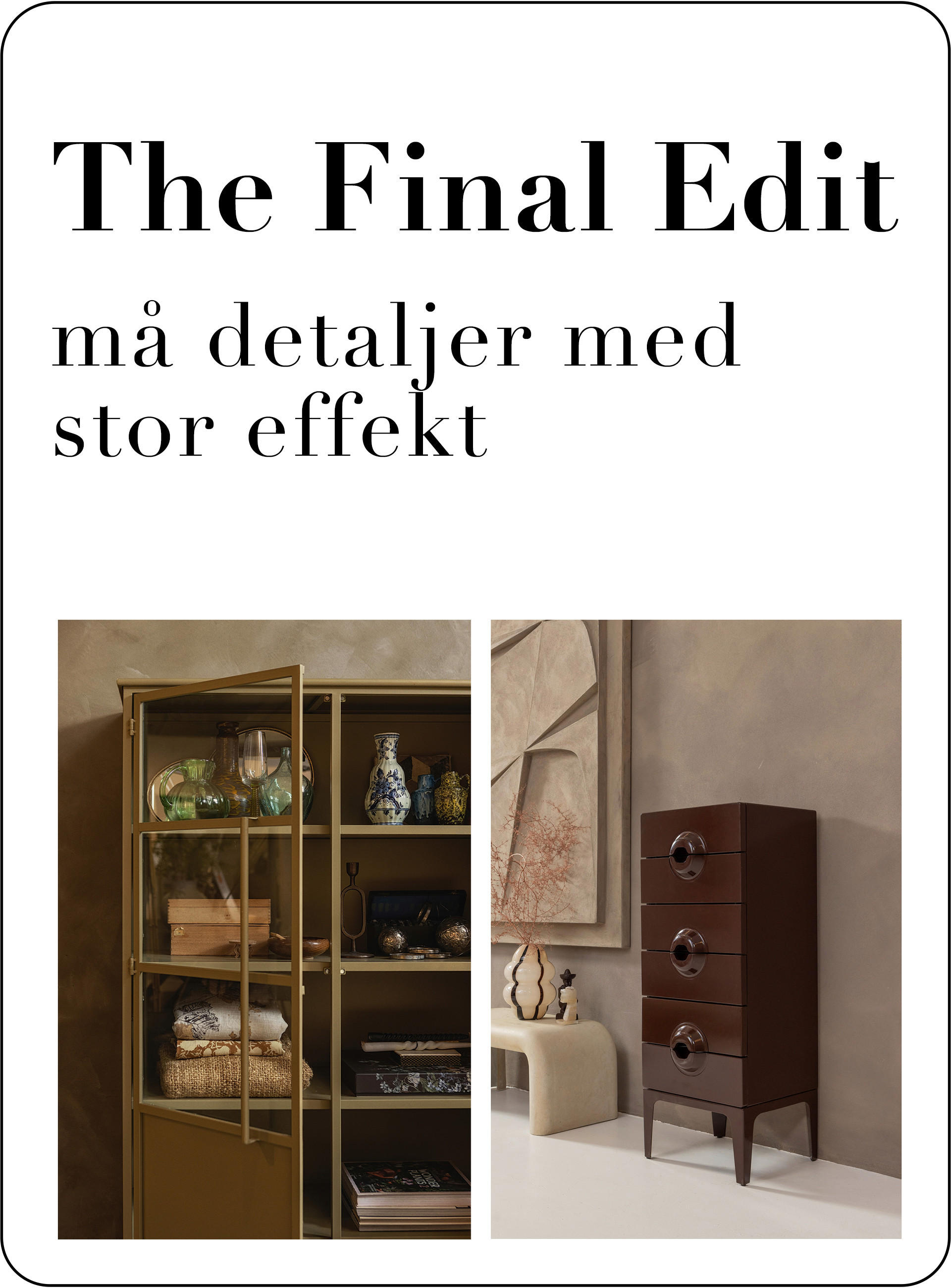 The Final Edit mà detaljer med stor effekt
