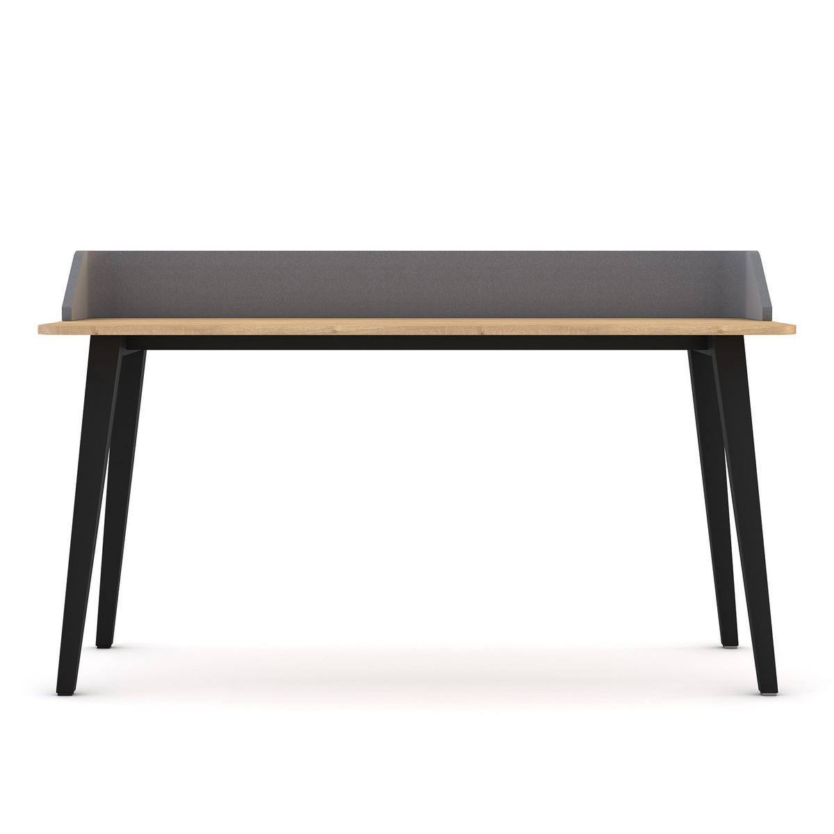SEKRETÄR Retaro - Anthrazit, Holz/Metall (60/120/74cm) - ASSMANN