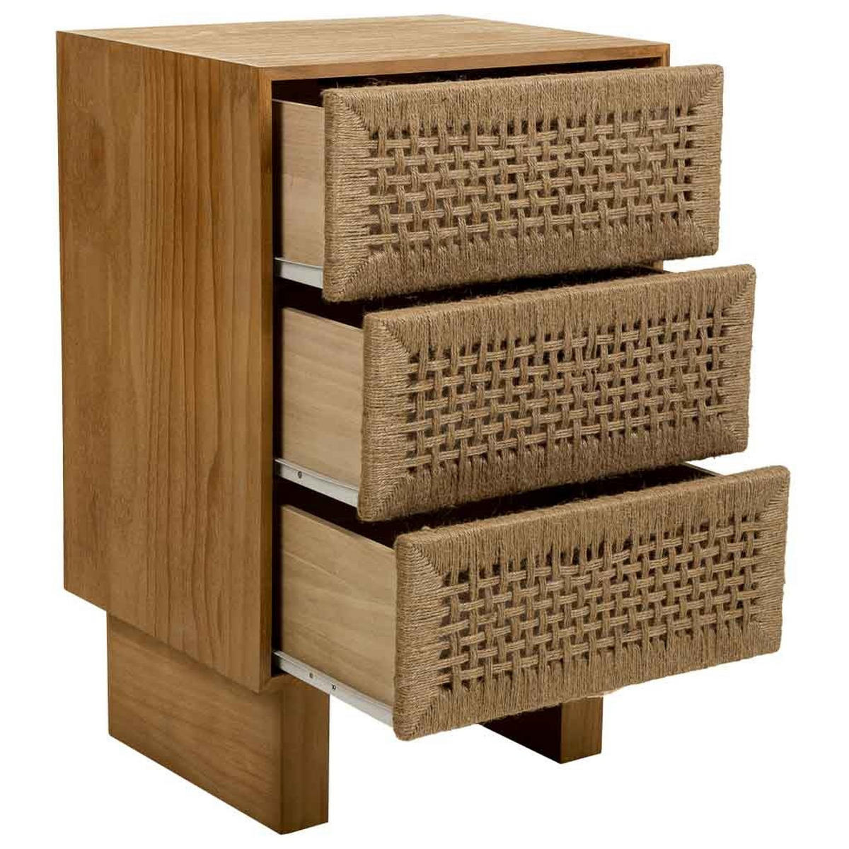 NACHTTISCH aus Holz, braun, 45x36x55cm - Braun, Holz (45/55/36cm) - Wanderlust