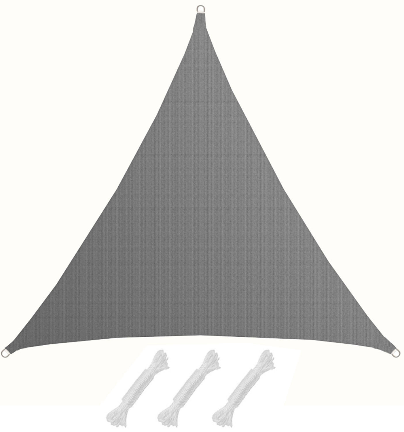 SONNENSEGEL Luftdurchlässig 700 cm Grau - Grau, Kunststoff (700/700cm) - Amanka