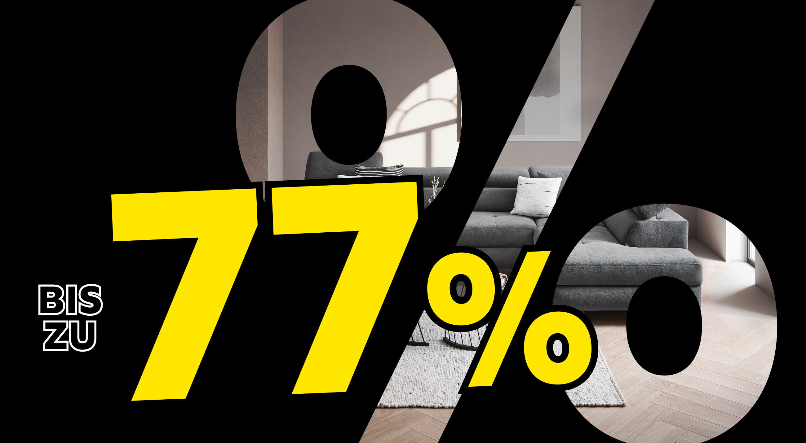 Bis zu 77%
