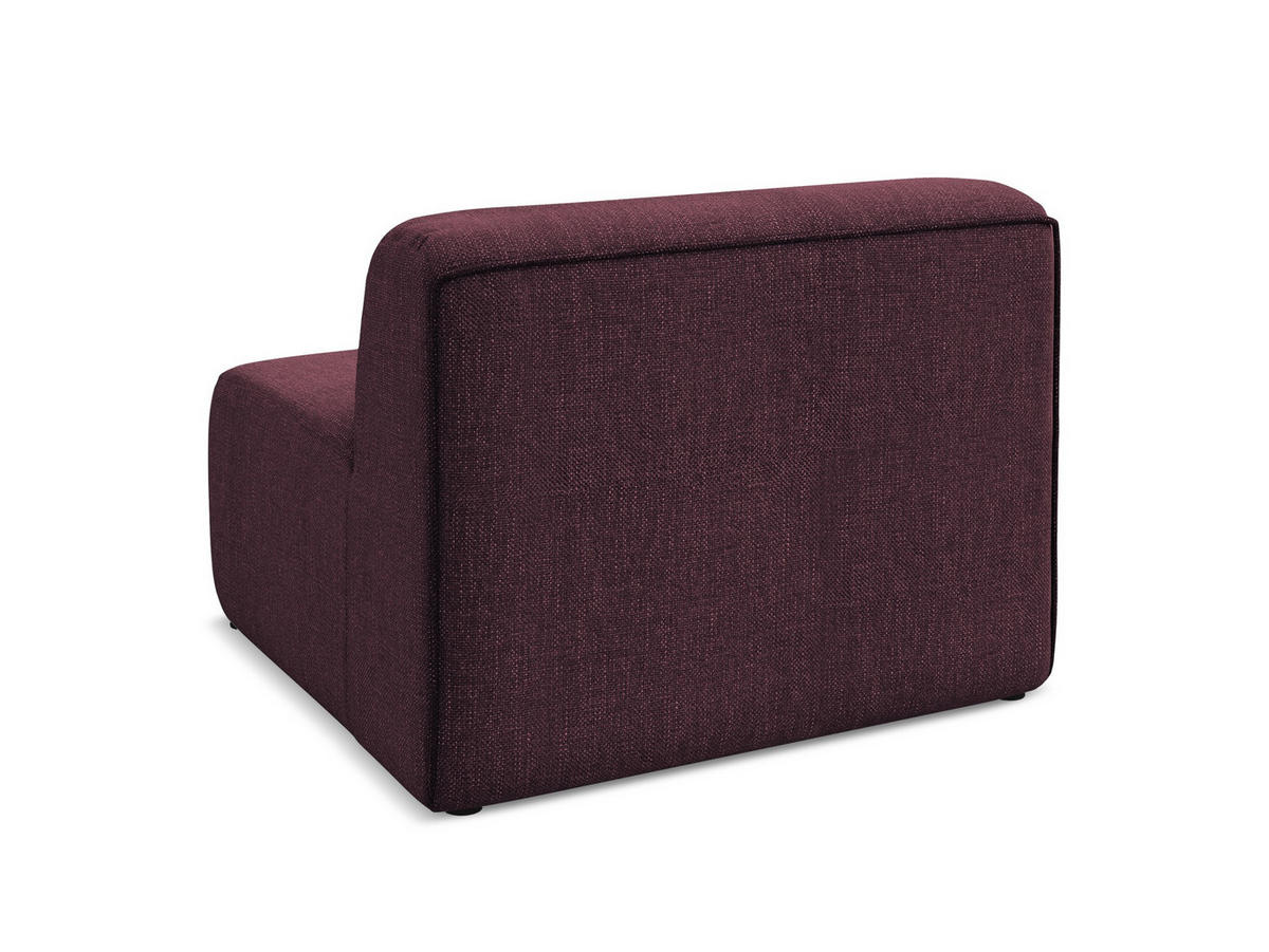 4-SITZER-SOFA Samt Stoff Blau - Blau/Petrol, Kunststoff/Textil (319/70/89cm) - Makamii