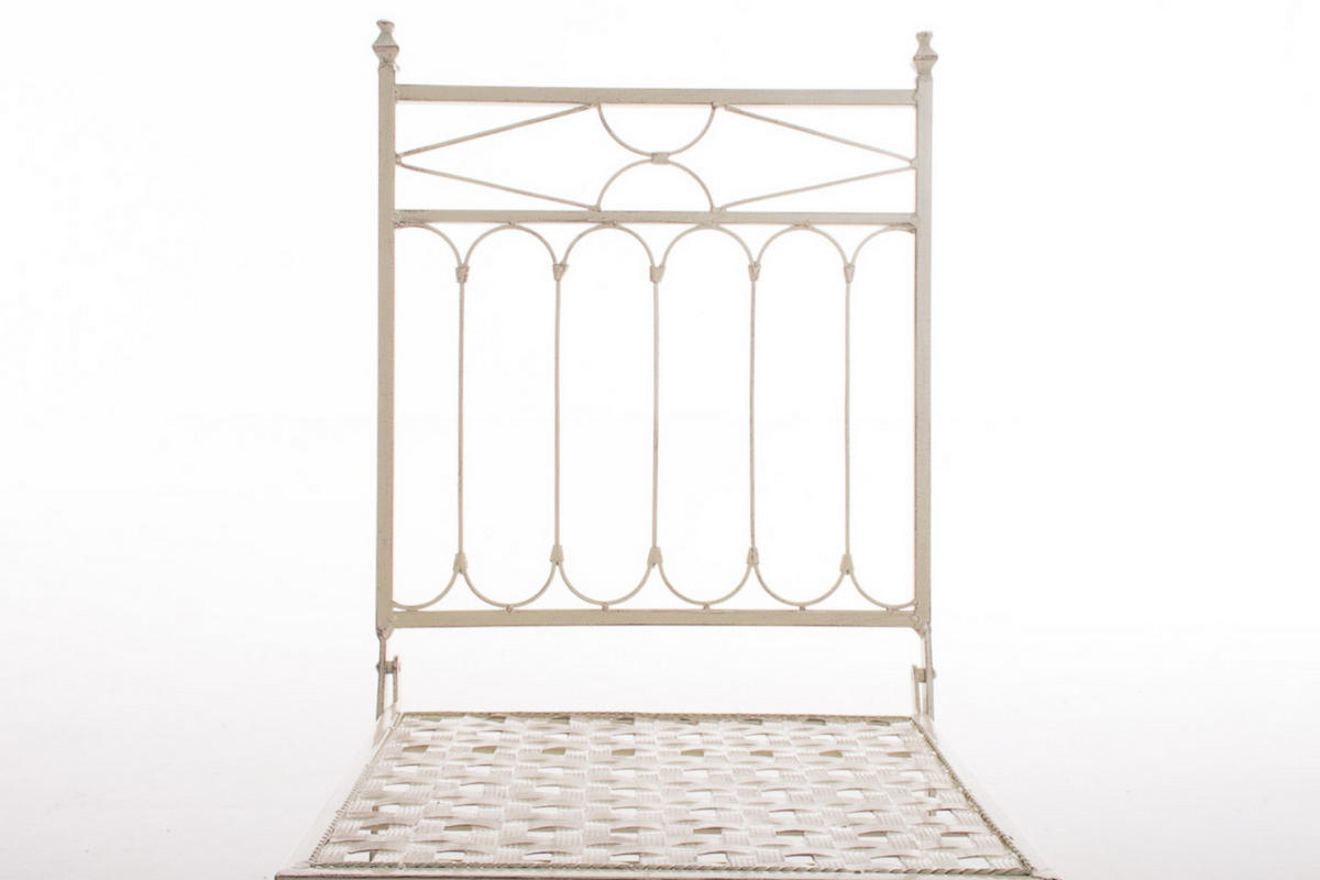GARTENSTUHL Asiri antik-creme - Naturfarben, Metall (40/39/95cm) - TPFGarden