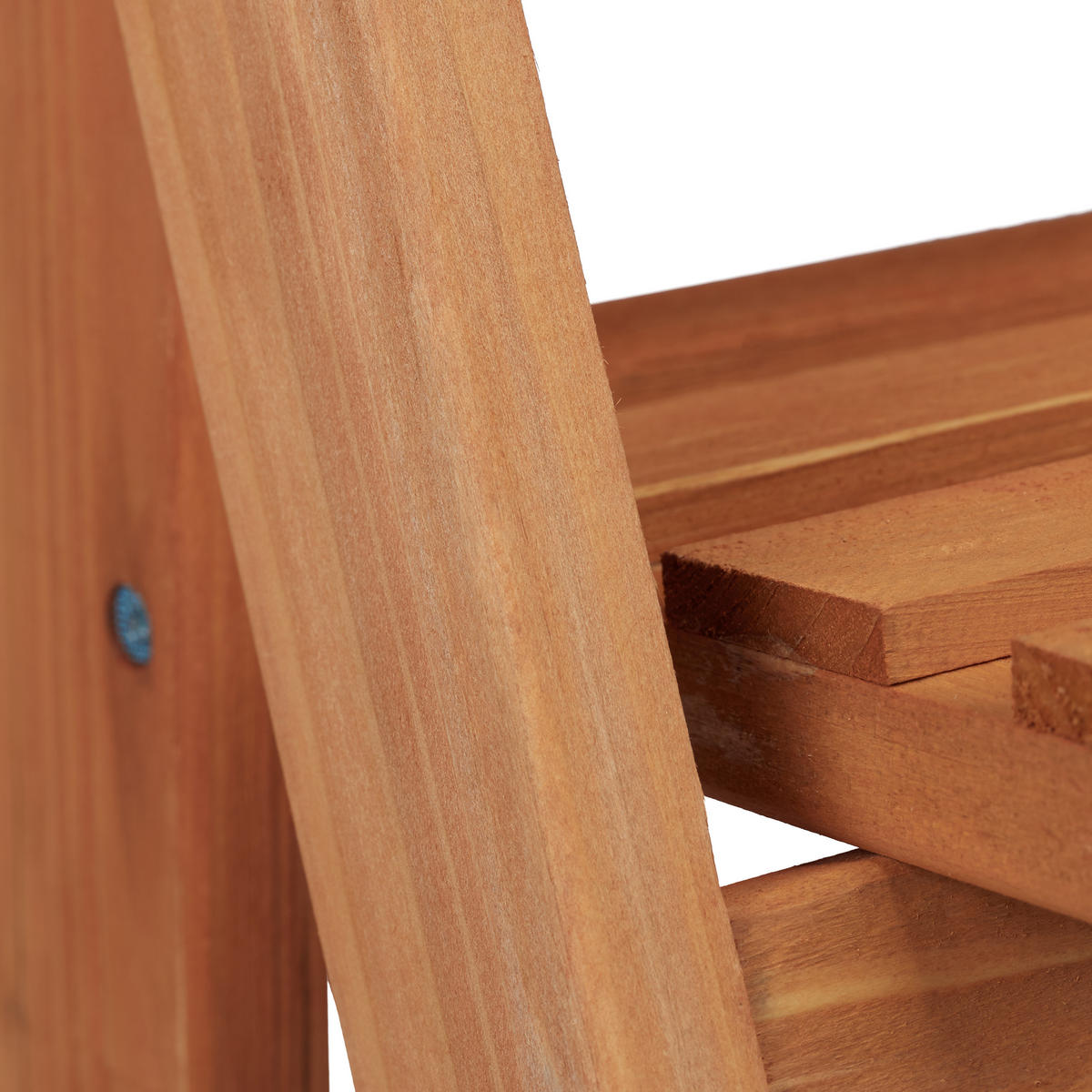 BLUMENTREPPE - Hellbraun, Holz (41/107.5/40cm) - Relaxdays