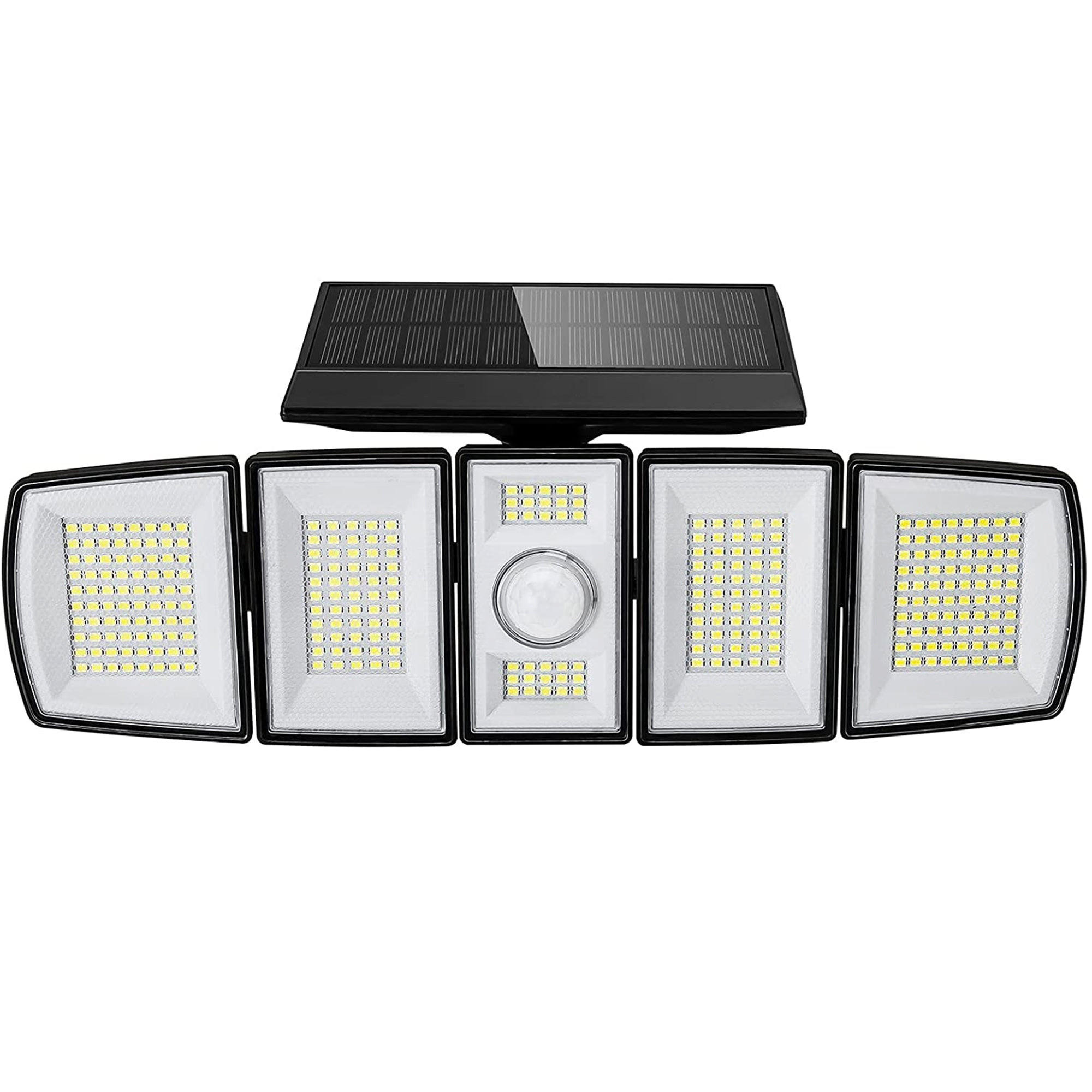 Lumisky Solarsensor-Scheinwerfer Schwarz 14x11x31 cm