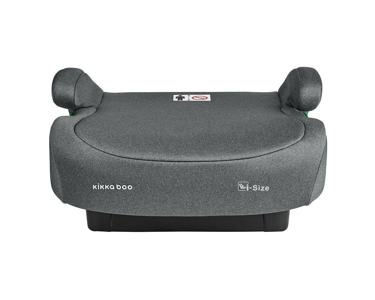 SITZERHÖHUNG i-Tip dunkelgrau i-Size (125-150cm) ISOFIX, Armlehne - Dunkelgrau, Kunststoff (42/21/35cm) - Kikka boo