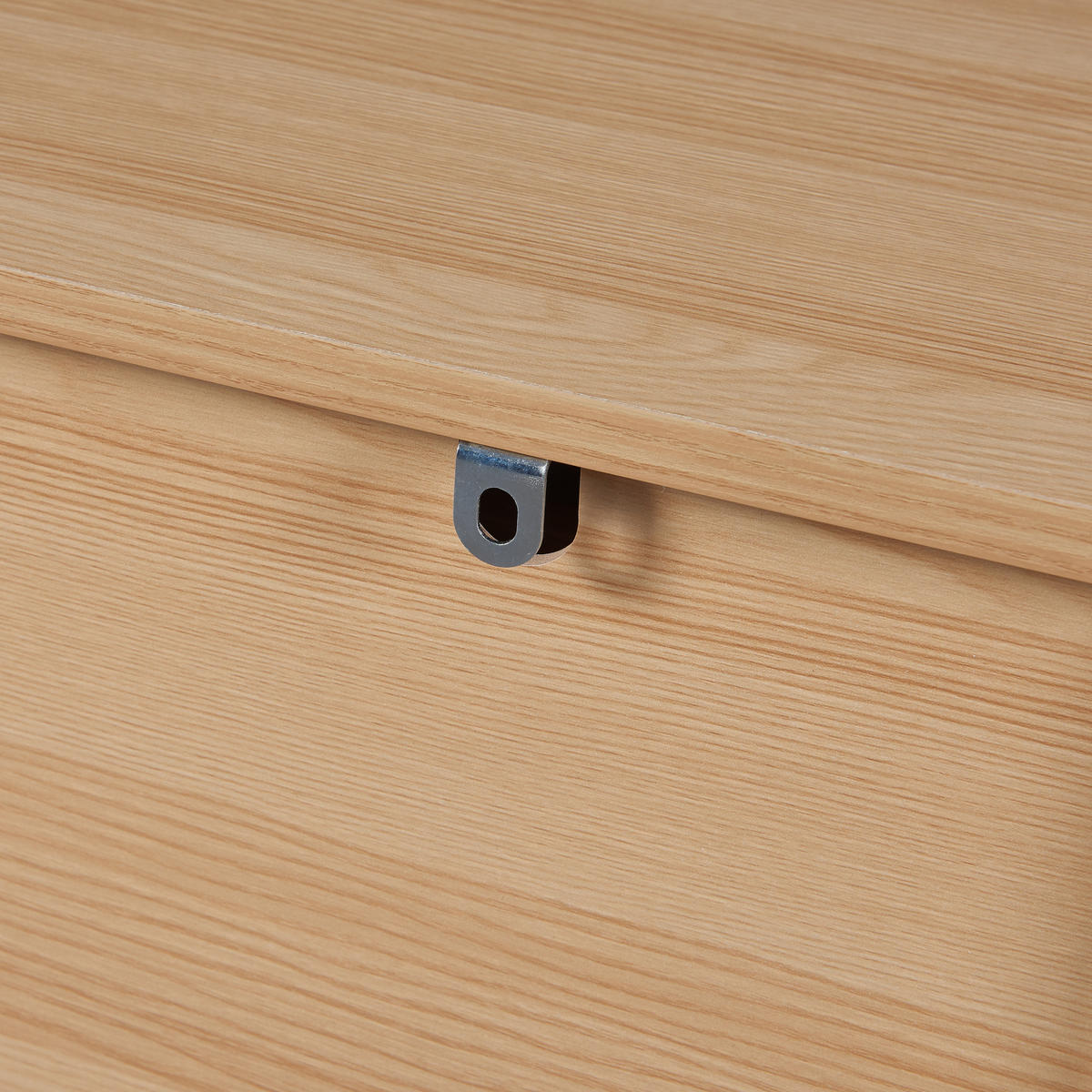 KOMMODE Varkaus - Eichefarben/Weiß, Holzwerkstoff (70/90/40cm) - [en.casa]