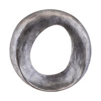 WANDPANEEL Daweson Silber 70/7/70cm - Silberfarben, Metall (7/70/70cm) - PTMD Collection