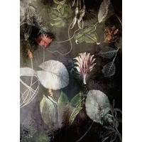FOTOTAPETE romantischen Blumen 200 x 280 cm - Multicolor, Papier (200/280cm) - Sanders & Sanders