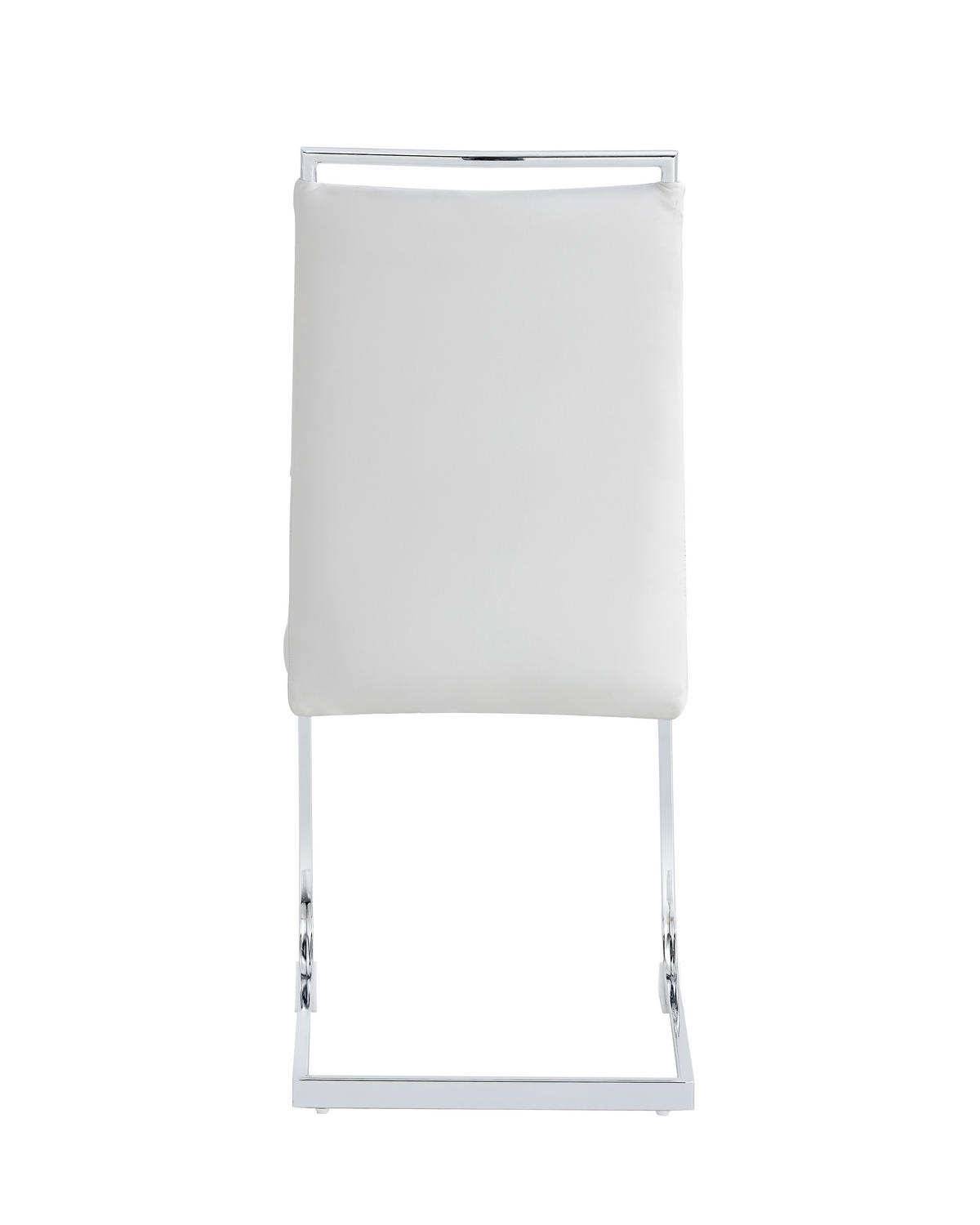 ESSZIMMERSTUHL 2er-Set mit Kunstleder- und Leinenpolsterung, ergonomischer Küchen- und Bürostuhl, weiß - Weiß, Kunststoff (48/95/42cm) - Luhomfu