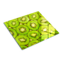 GLASPLATTE 60x52 cm Kiwi - Grün, Glas (60/0.4/52cm) - TULUP