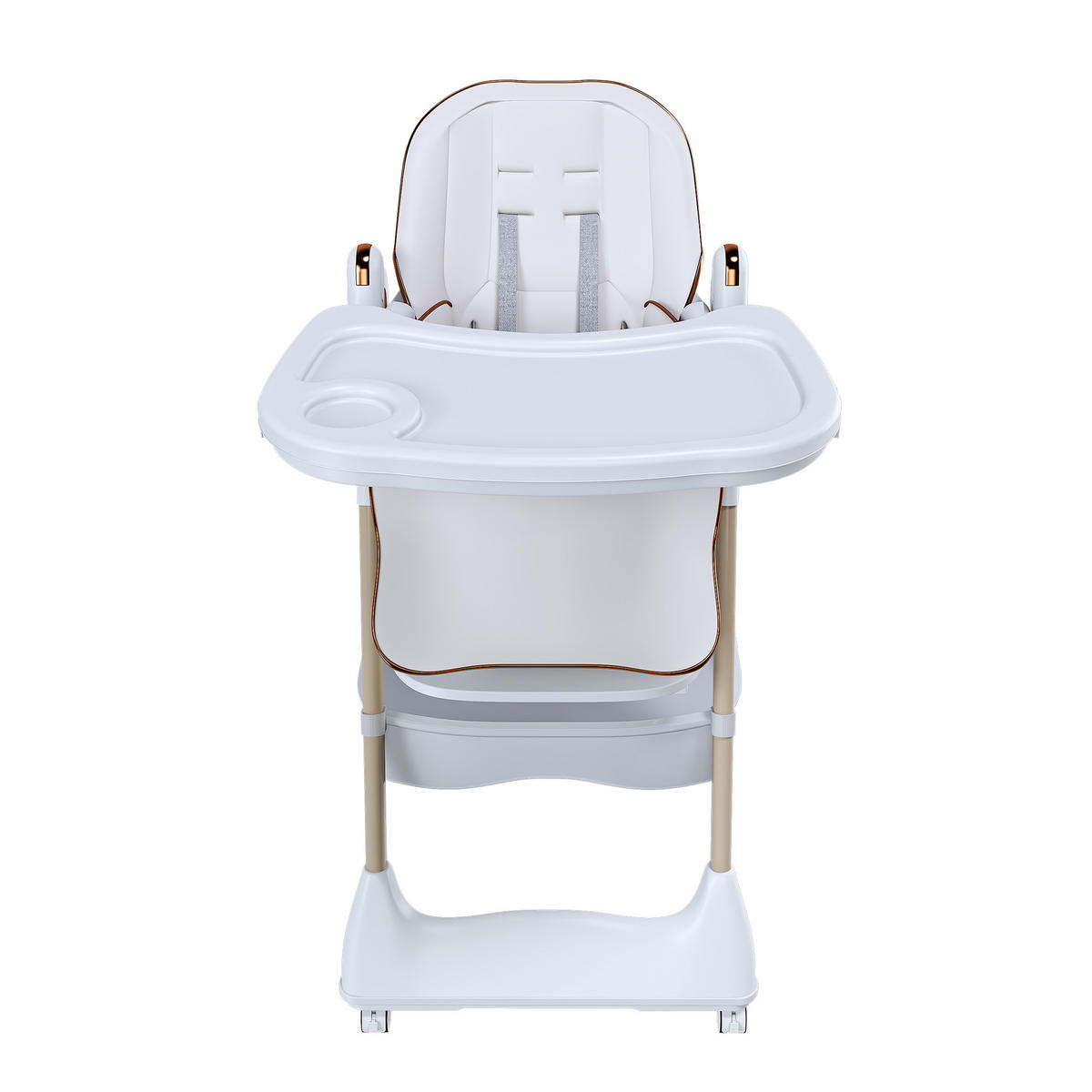 HOCHSTUHL verstellbar und faltbar, DE-42190, Weiß - Weiß, Kunststoff (76/95/53cm) - ComfortXL
