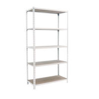 SCHWERLASTREGAL Big Muli HxBxT 200 x 120 x 40 cm 5 Fachböden Fachlast 200 kg Blau-Orange - Gelb, Metall (120/200/40cm) - PROREGAL