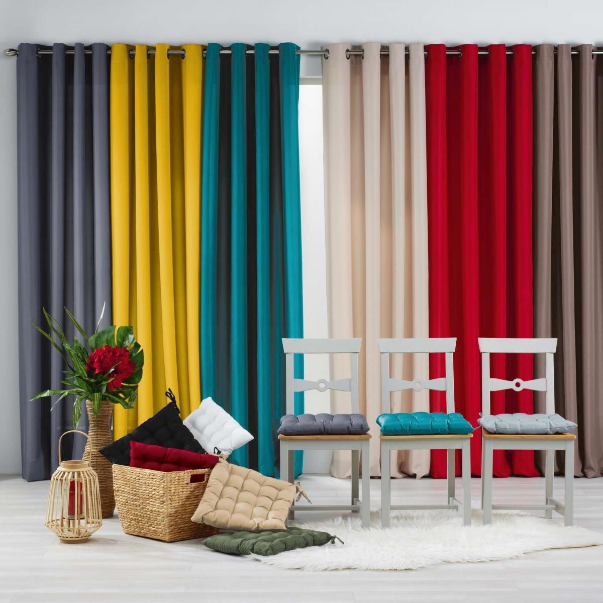 STUHLKISSEN Essentiel 40/40 cm - Waldgrün, Textil (40cm) - Douceur d´intérieur