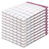 GESCHIRRTÜCHER, 10er-Set, 50x70 cm, 100% Baumwolle, farblich sortiert - Rot, Textil (50/70cm) - Zollner