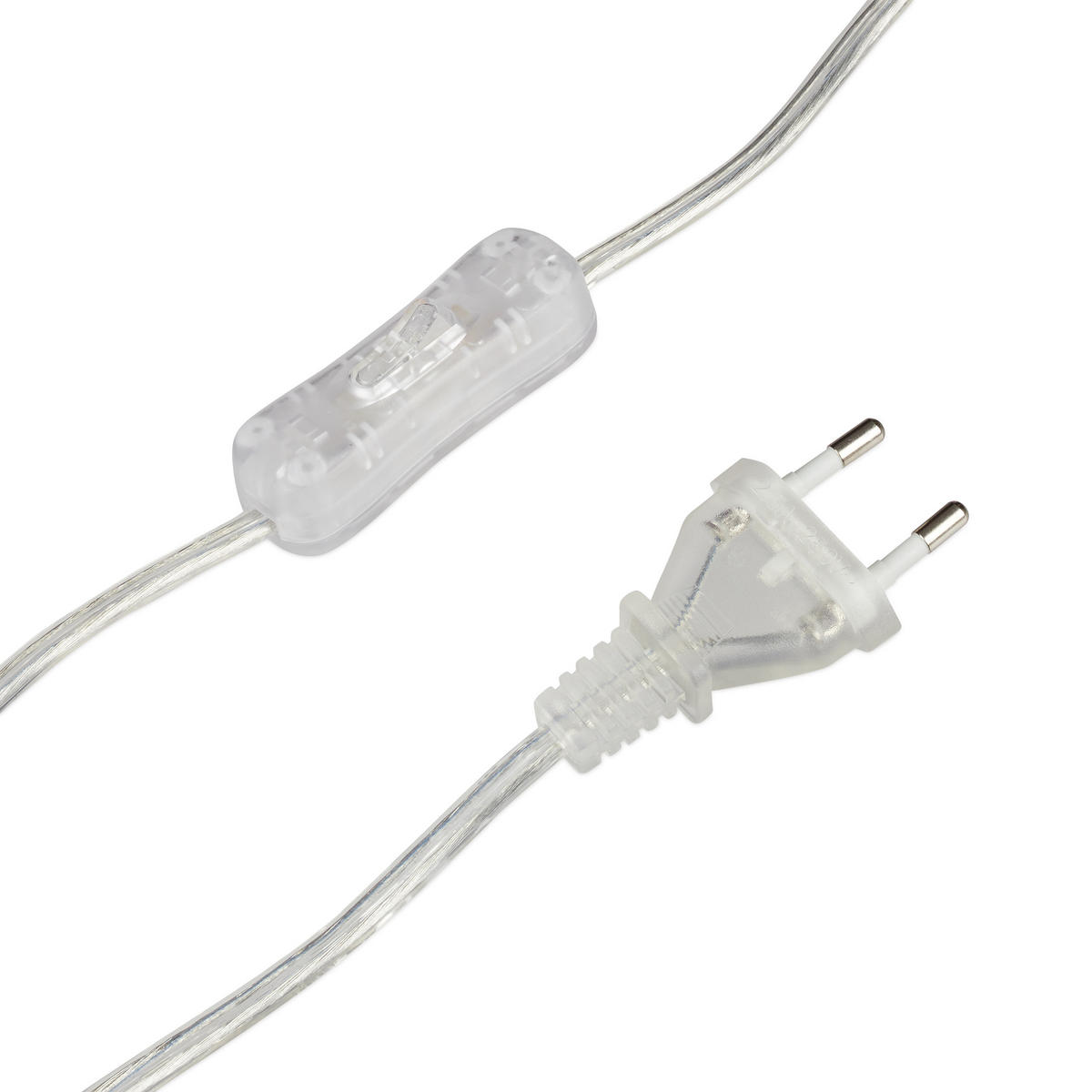 TISCHLAMPE - Multicolor, Kunststoff/Textil (24/24/43cm) - Relaxdays
