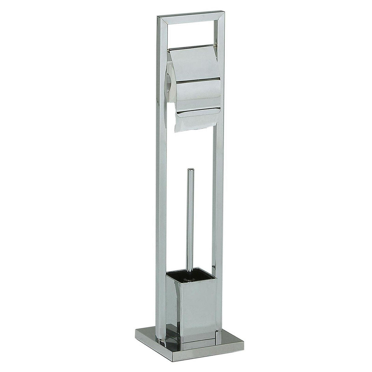 TOILETTENGARNITUR TOMA - Chromfarben, Metall (18/75/18cm) - IDIMEX