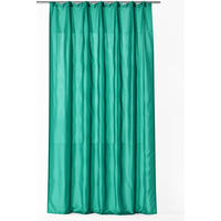 VORHANG Kräuselband 140/245 cm Jadegrün Wildseiden Optik - Jadegrün, Textil (140/245cm) - TiborTex