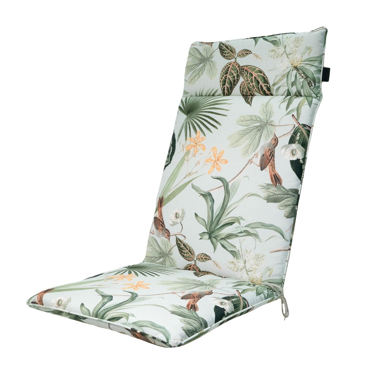 GARTENSTUHLKISSEN Grasse 120/50 cm 4er-Set - Grün, Textil (50/8/120cm) - Madison