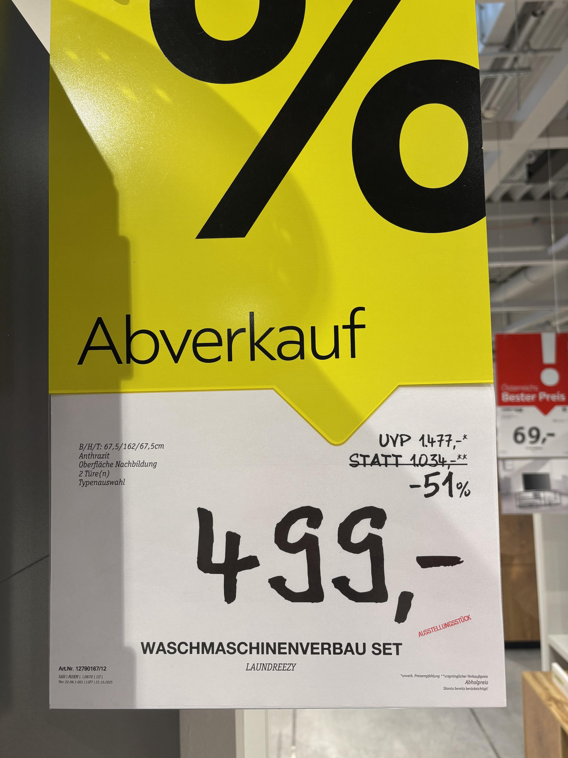 WASCHMASCHINENVERBAU- LAUNDREEZY