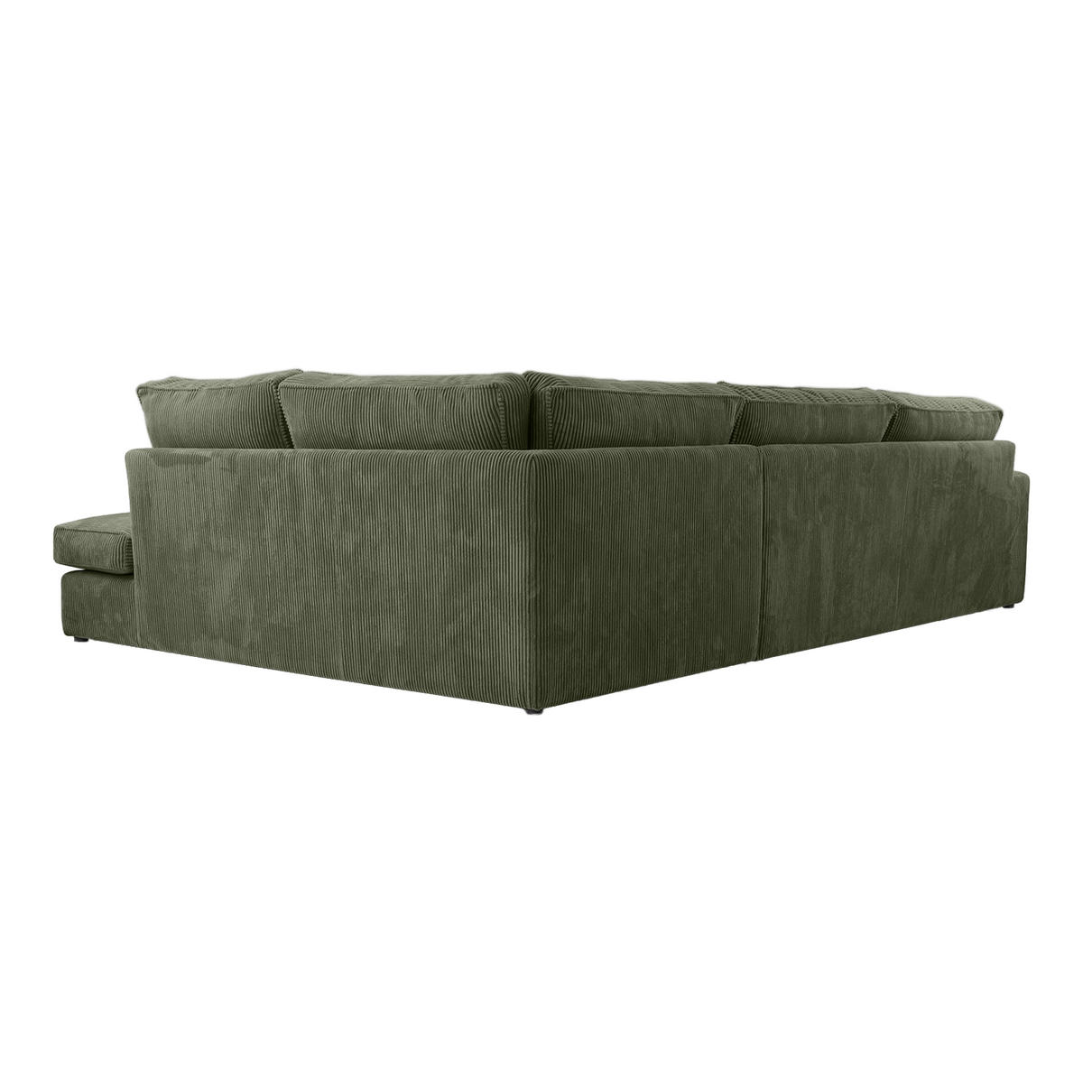 ECKSOFA CAMBO MINI Ohne Schlaffunktion, Grün - Grün, Textil (280/224cm) - Fedve