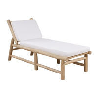 SONNENLIEGE - 1 -Sitzer - Teakholz - naturfarben hell - TULUM - Naturfarben, Holz (60/78/153cm) - Vente-Unique