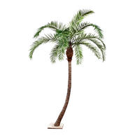 KUNSTBAUM Künstliche Phoenixpalme - Simon 390 cm - Grün, Kunststoff (390cm) - aplanta