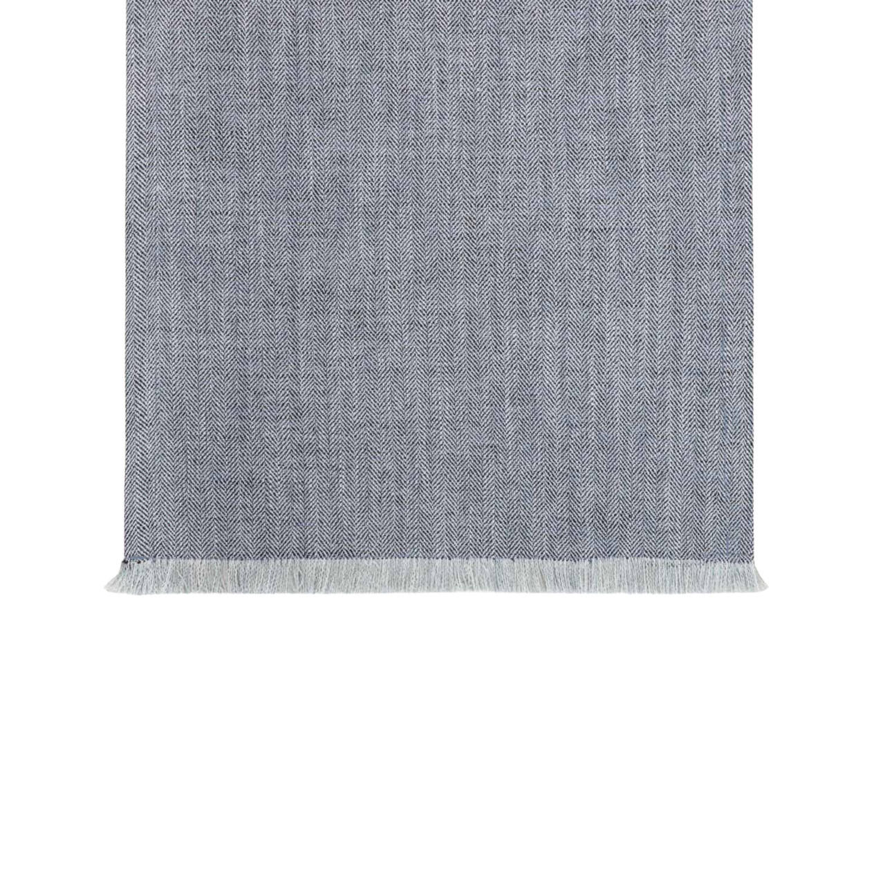 TISCHLÄUFER Tanne 40/160 cm - Blau, Textil (40/160cm) - Homla