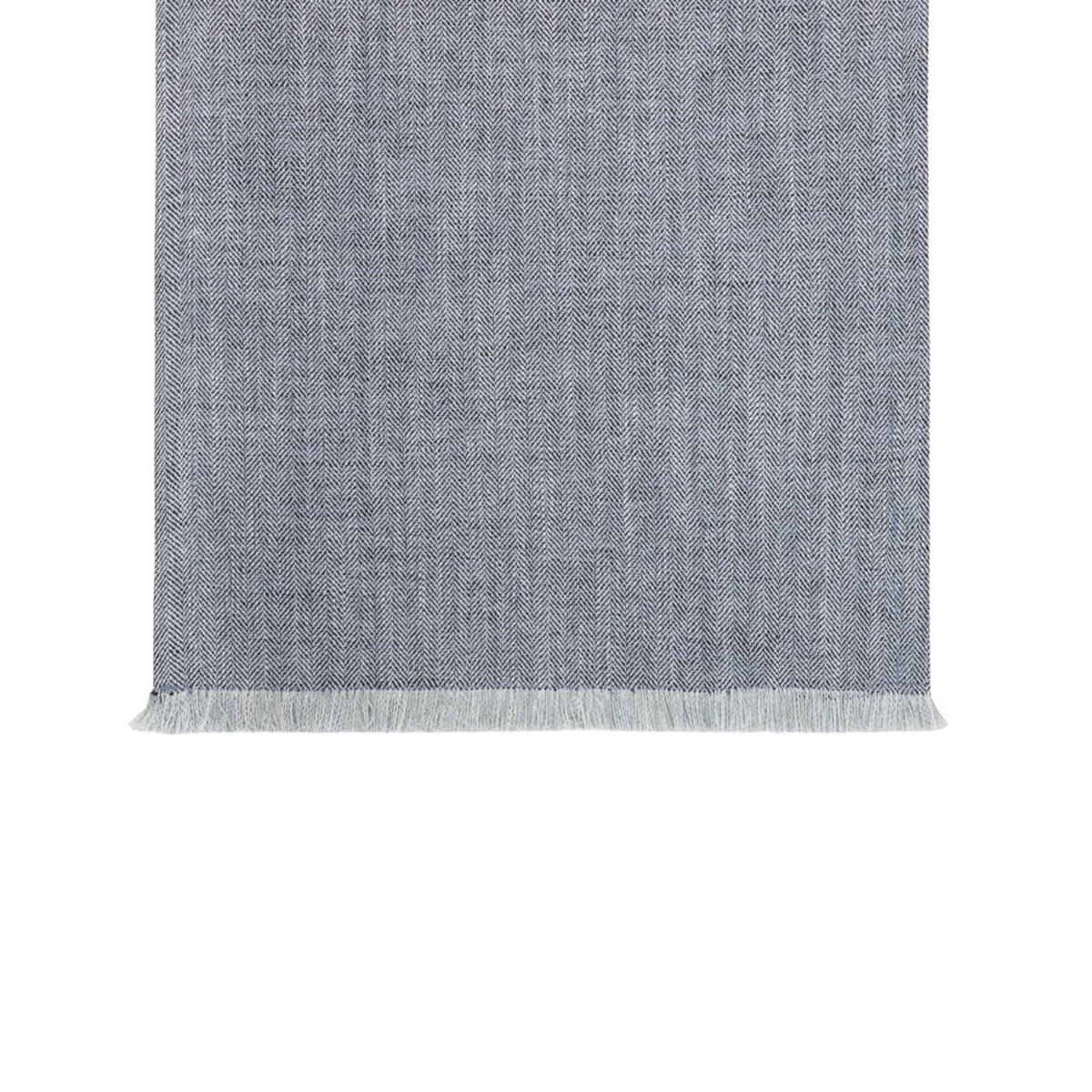 TISCHLÄUFER Tanne 40/160 cm - Blau, Textil (40/160cm) - Homla