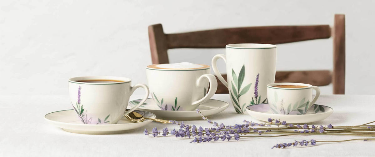 KAFFEESERVICE Savona Provence bunt-beige 18er Set - Beige/Multicolor, Keramik (2/2/2cm) - Seltmann Weiden
