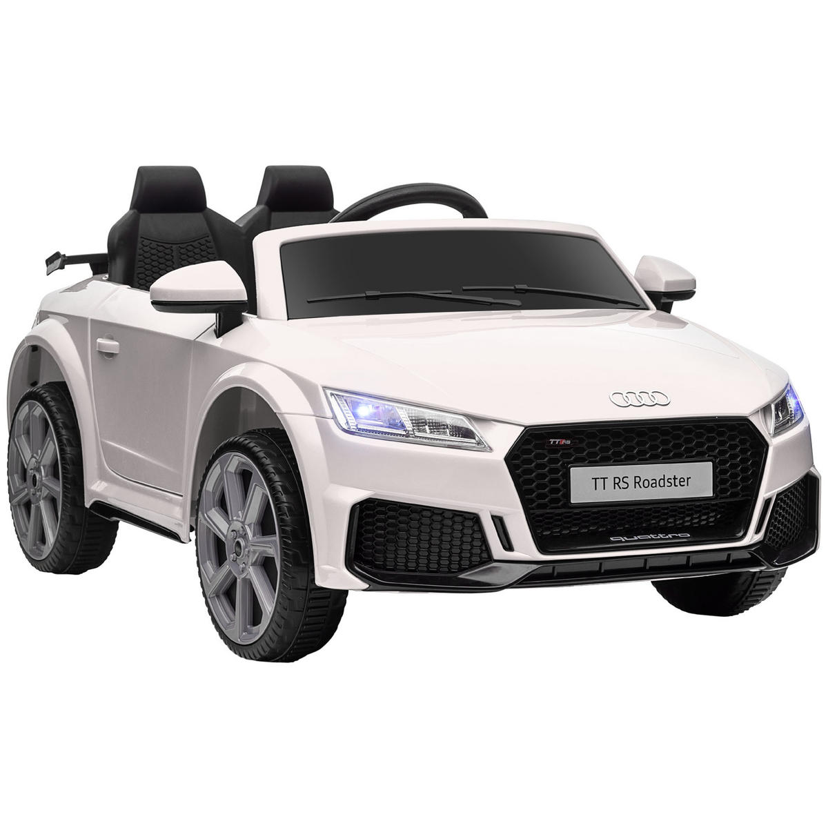 KINDERFAHZEUG - Weiß, Kunststoff/Metall (102/60/44cm) - HOMCOM