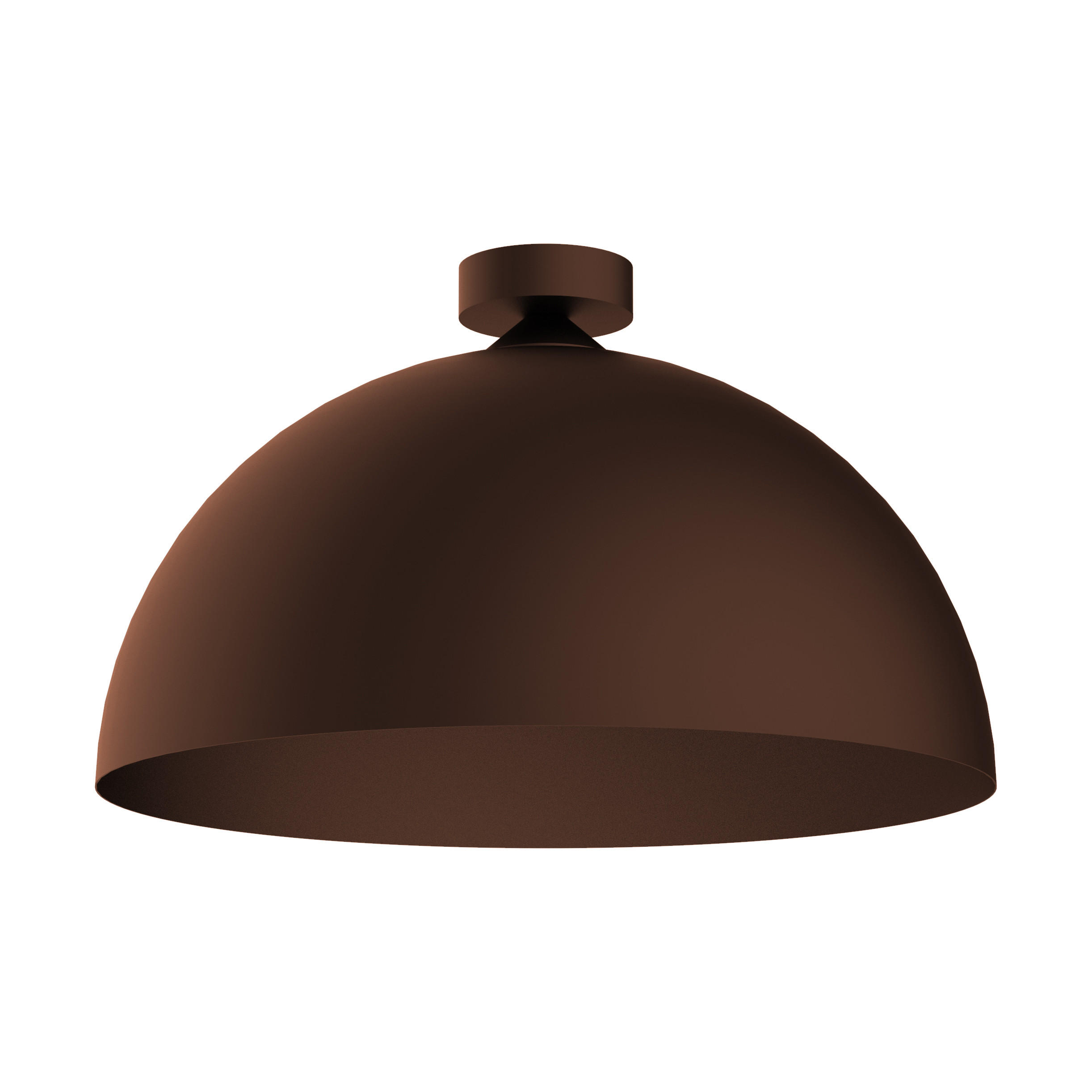 DECKENLEUCHTE - Dunkelbraun, Metall (60/60/30cm) - Lumicom