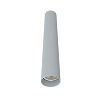 DECKENLEUCHTE Rond - Grau, Metall (6/6/40cm) - Lumicom