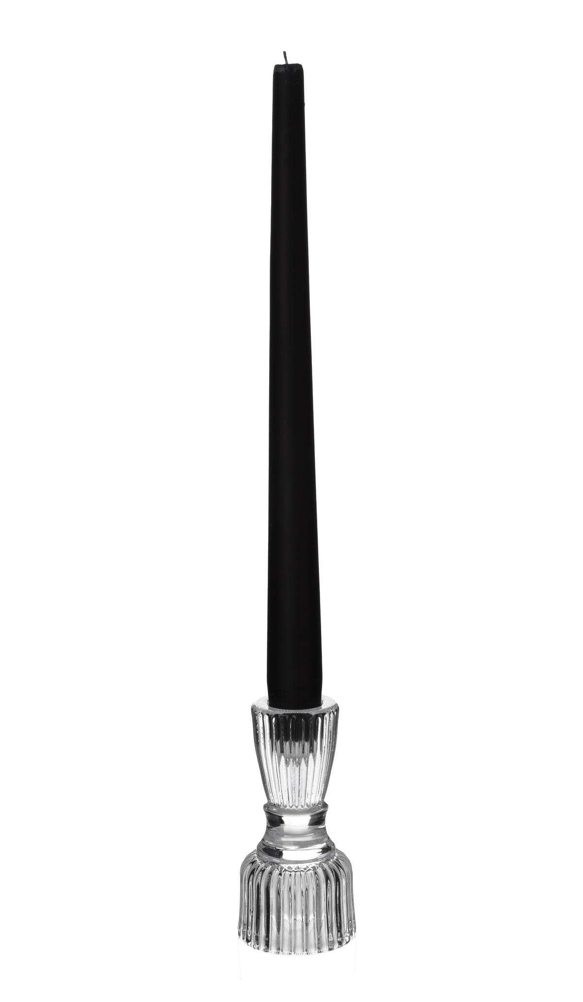 KERZENHALTER Patricia Transparent 5/5/10 cm Glas - Transparent, Glas (5/10/5cm) - Mondex