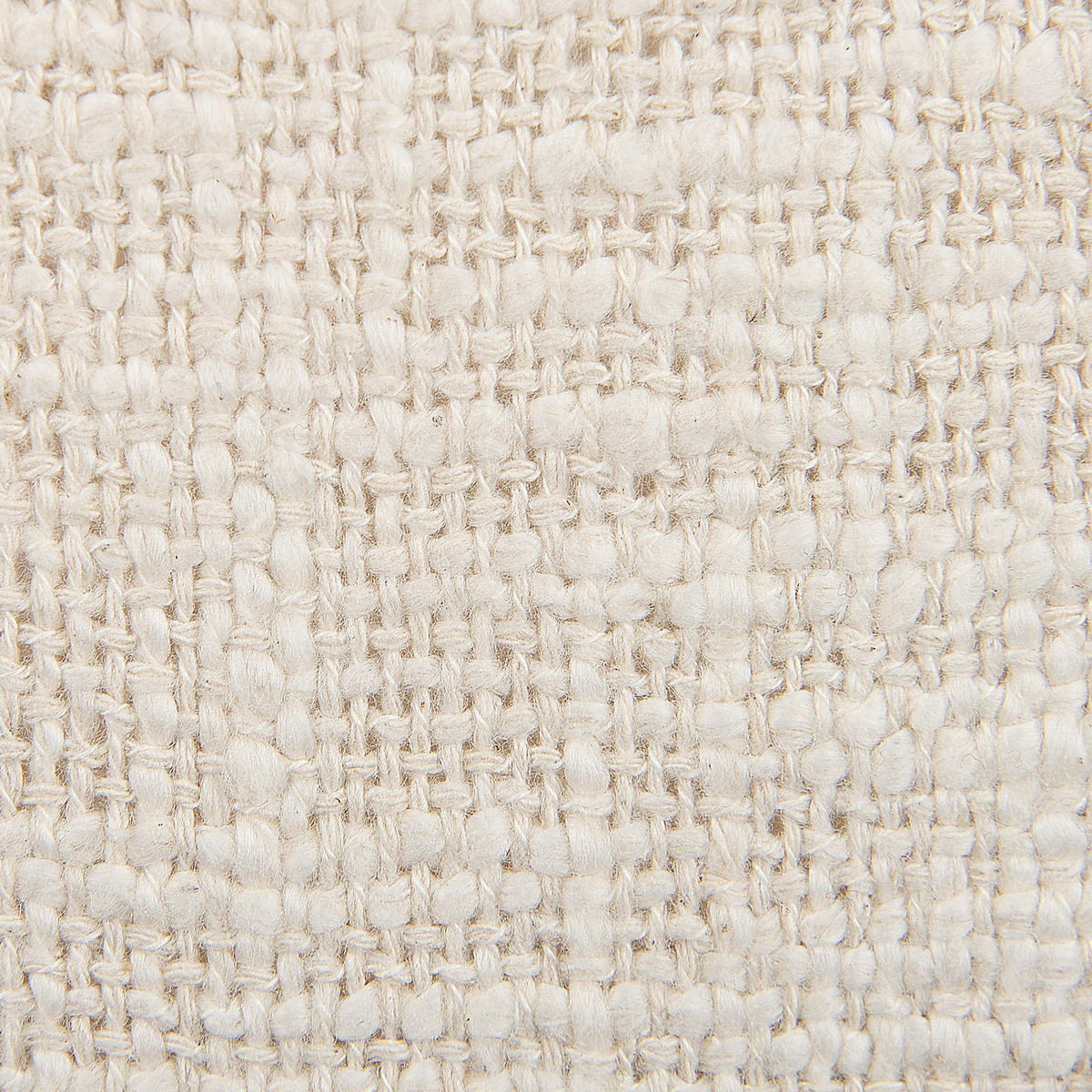 DEKOKISSEN 2er-Set Hellbeige 45/45 cm Pleione - Beige, Naturmaterialien/Textil (45/45cm) - Beliani